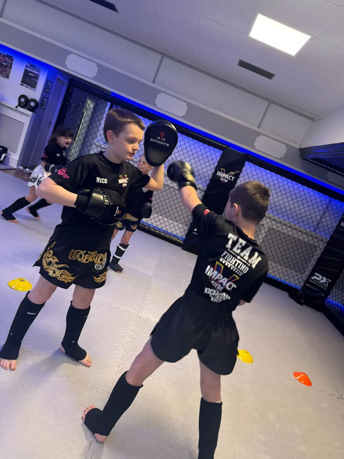 K1 Kickboxen Jugend Training bei Impact Gym Versmold