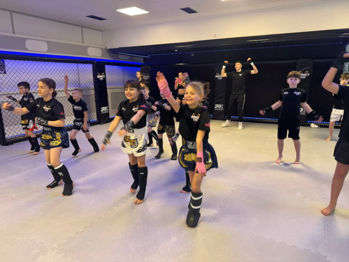 K1 Kickboxen Kids Training bei Impact Gym Versmold
