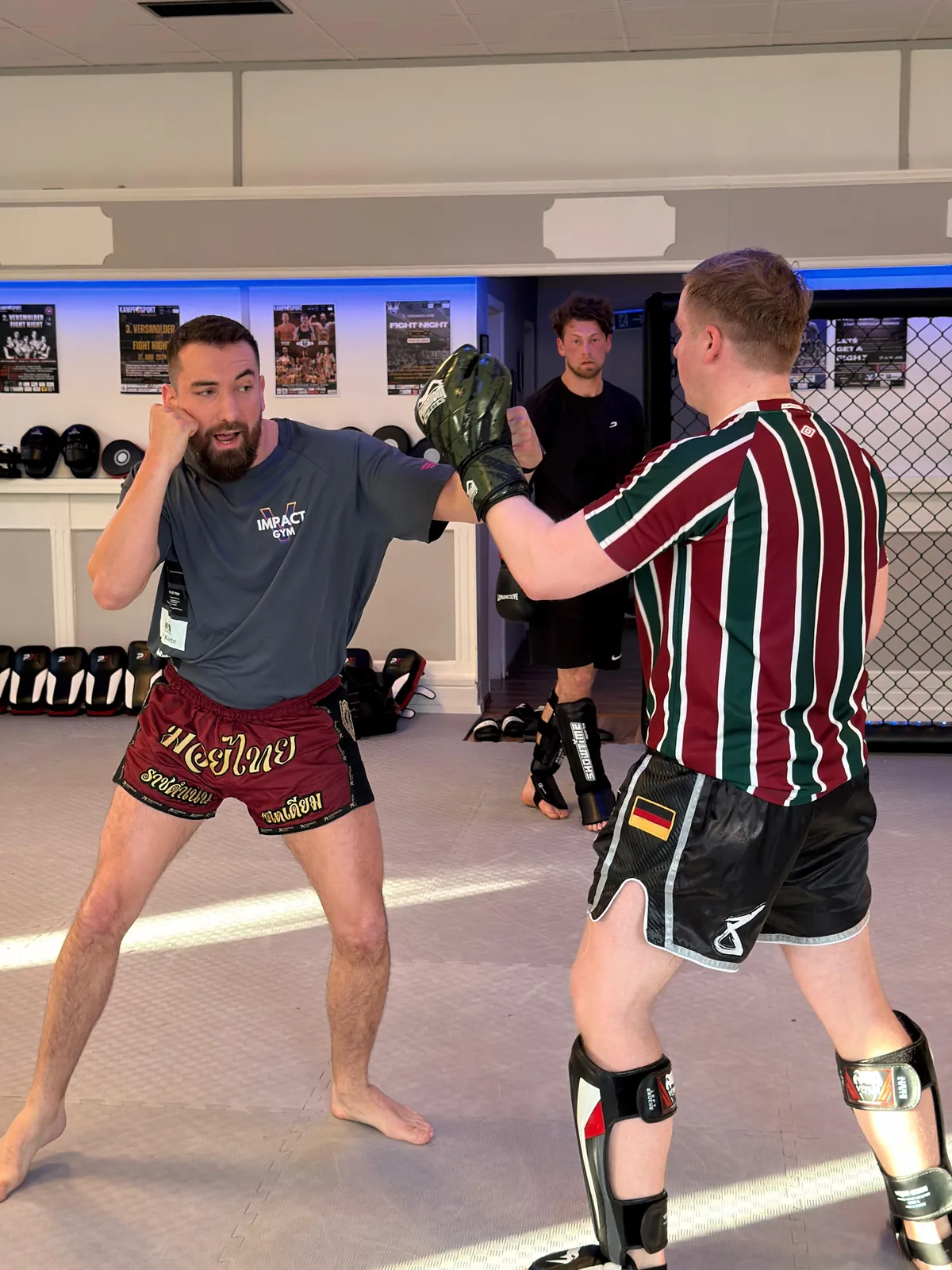 Muay Thai Training bei Impact Gym Versmold