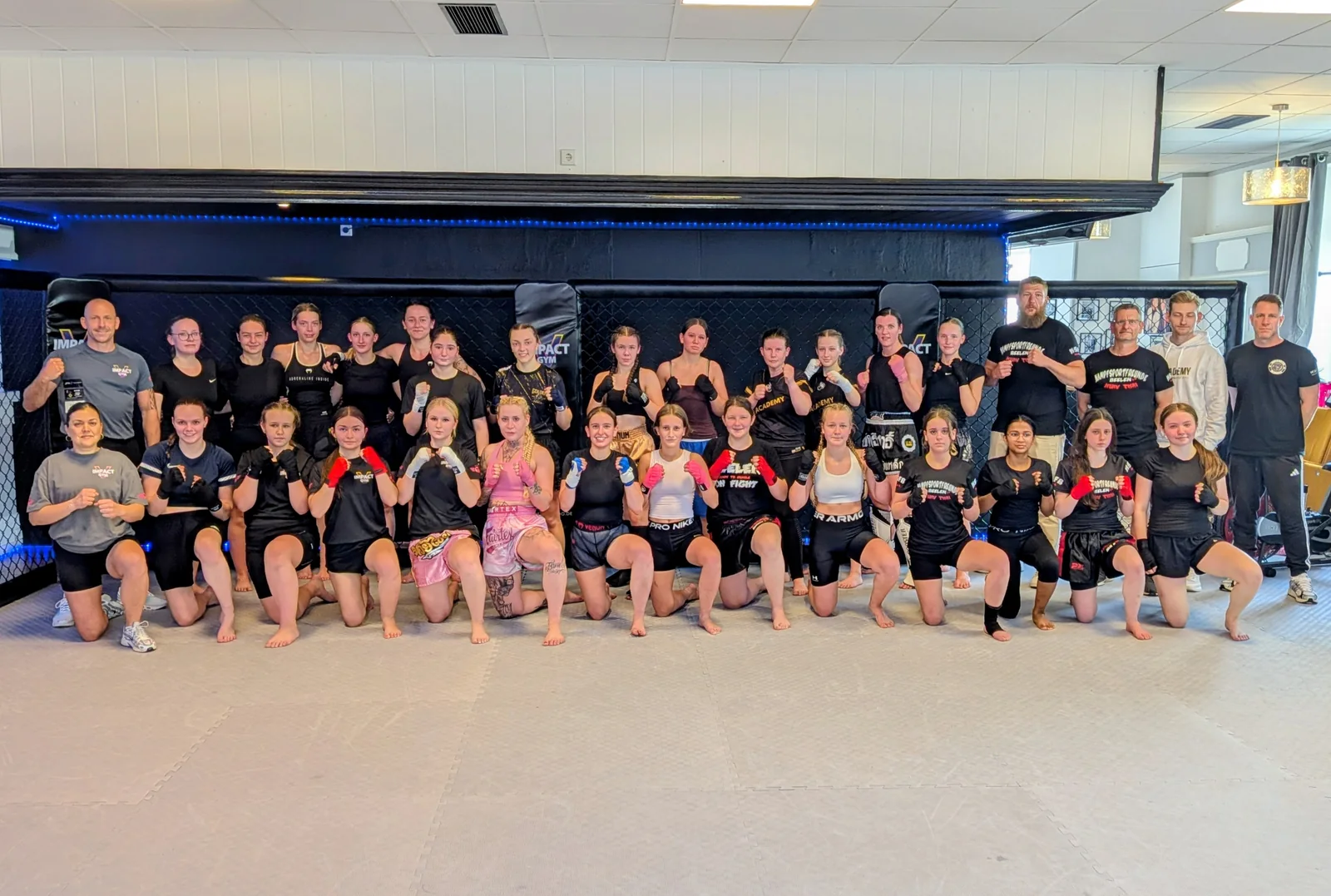 Gruppenfoto nach dem Training im Impact Gym Versmold